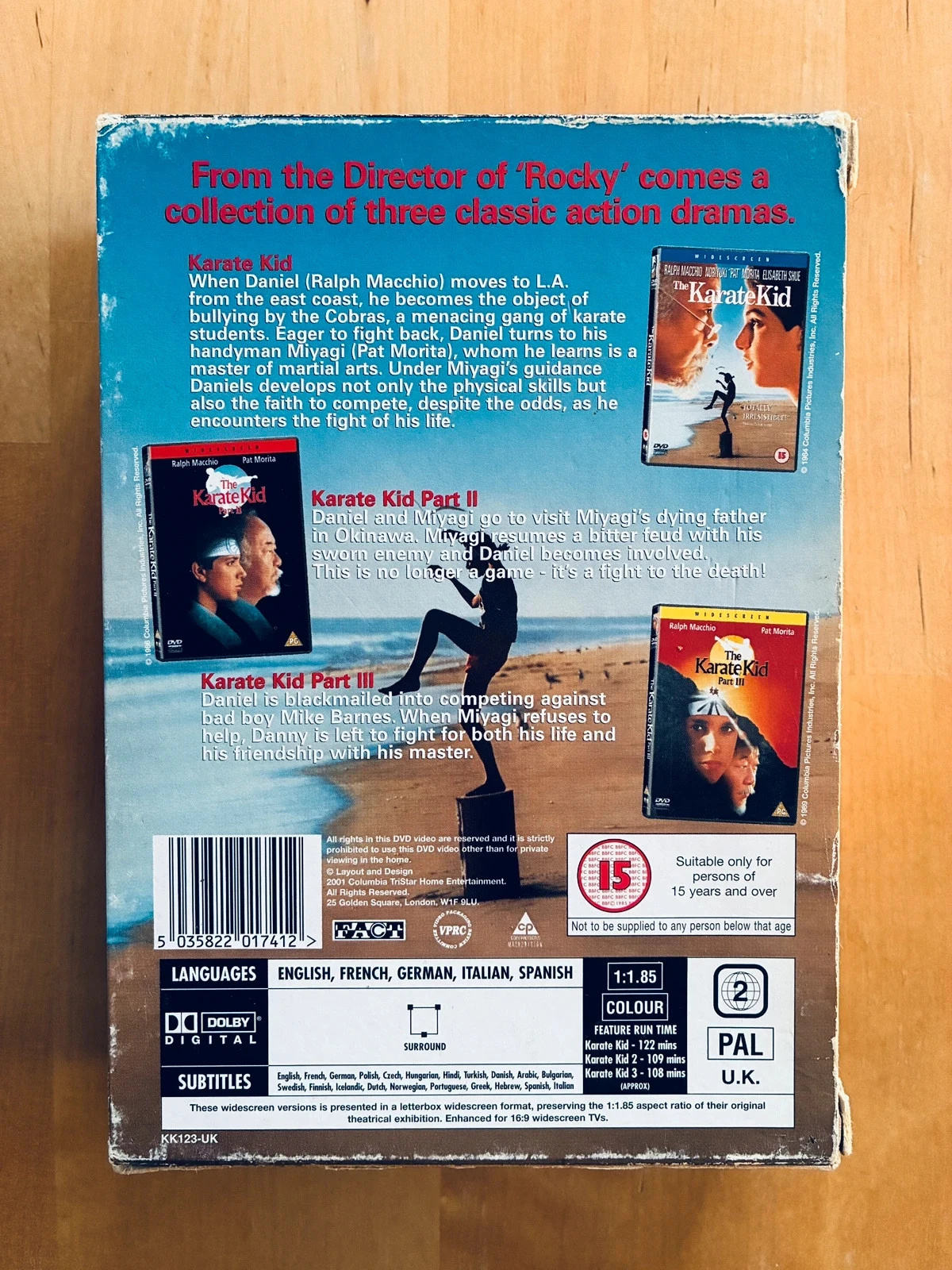Coffret DVD trilogie Karaté Kid. – photo 3